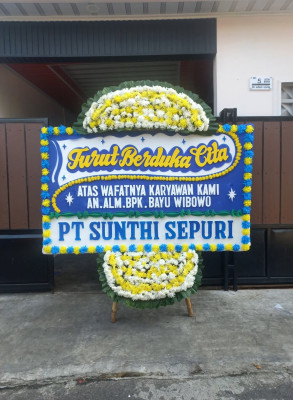 Papan Bunga Duka di Tingkulu